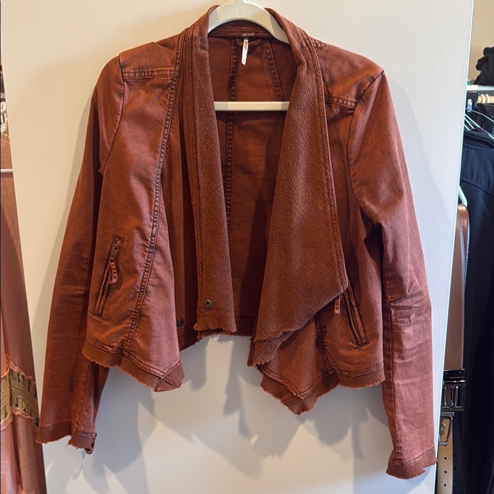 Rust Orange Women's Jacket